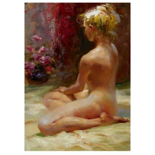 Beautiful Oil Paintings With Nude Womens Printed on Canvas - Image 5