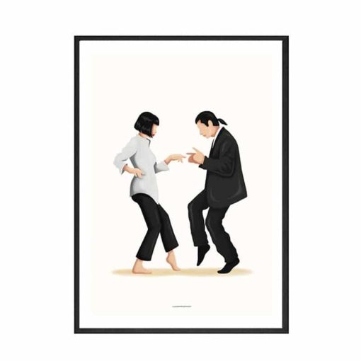 From the Movie Pulp Fiction Mia & Vincent Vega Dance