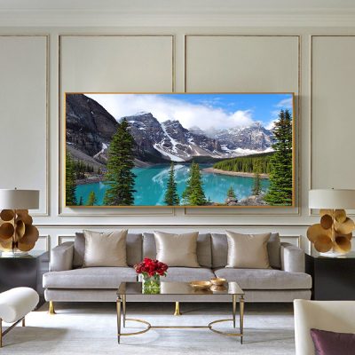 HD Prints Canvas Posters Home Decor Landscape Natural Waterfall Paintings Wall Art Scenery Picture Waterfall Modular Living Room