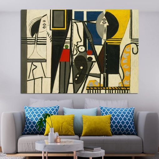 Abstract Picasso's Replica of Classic Art Canvas Painting Posters and Prints Wall Art Picture for Living Room Decoration Cuadros