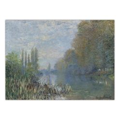 Claude Monet Seine River Canvas Painting Reproductions Poster and Print Wall Art Picture for Living Room Home Decoration Cuadros