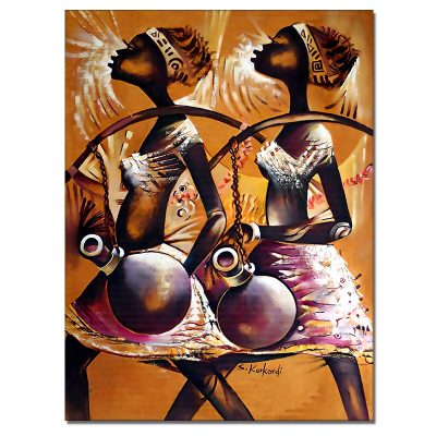 Abstract Girl Canvas Painting Figure Posters and Prints Cuadros Wall Art Pictures For Living Room Home Decoration