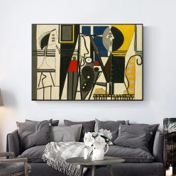 Abstract Picasso's Replica of Classic Art Canvas Painting Posters and Prints Wall Art Picture for Living Room Decoration Cuadros