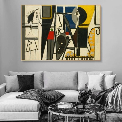 Abstract Picasso's Replica of Classic Art Canvas Painting Posters and Prints Wall Art Picture for Living Room Decoration Cuadros