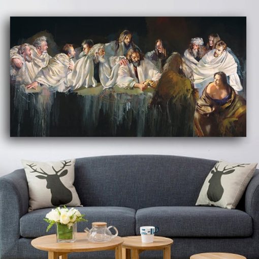 Last Supper by Robert Lenkiewicz