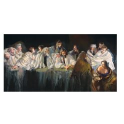 Last Supper by Robert Lenkiewicz