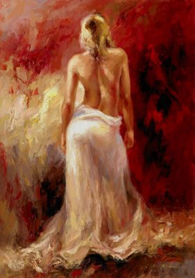 Sexy Nude Woman body Oil Painting on Canvas Posters and Prints Scandinavian Wall Art Picture for living room Home Decoration