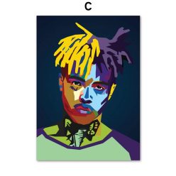 Lil Peep Tyler XXXTentacion Rapper Star Wall Art Canvas Painting Nordic Posters And Prints Wall Pictures For Living Room Decor