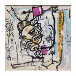 Graffiti Street Art Joachim Abstract Colorful Oil Painting on Canvas Poster and Prints Cuadros Wall Art Picture for Living Room