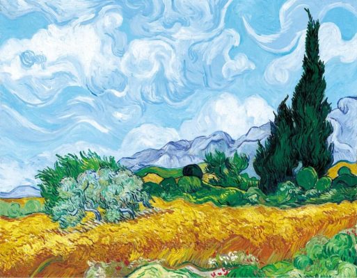 Famous Van Gogh Cafe Terrace At Night Oil Painting Reproductions on Canvas Posters and Prints Wall Art Picture for Living Room