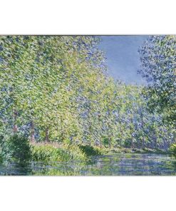 Claude Monet Seine River Canvas Painting Reproductions Poster and Print Wall Art Picture for Living Room Home Decoration Cuadros