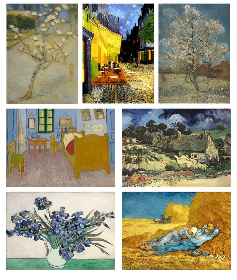 Vincent Van Gogh Oil Paintings Printed on Canvas