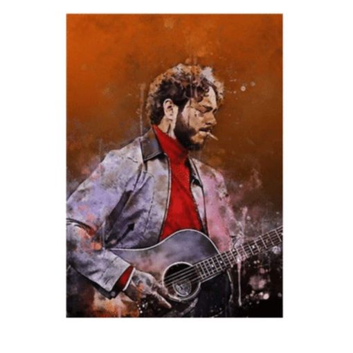 Great Looking Rock & Roll Artists and Singers Graffiti Printed on Canvas - Image 10