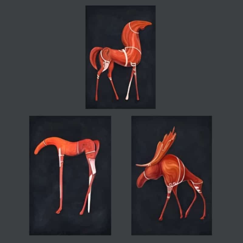 Cool Abstract Animal Wall Art