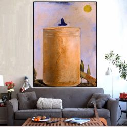 Surreal Idea Salvador Dali Scenery of The Spiritual World Oil Painting on Canvas Posters and Print Cuadros for Living Room Decor