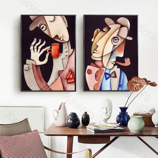 Picasso Abstract Canvas Painting Famous Paintings Art Wall Posters and Prints Home Decoration Living Room Modern Nordic Pictures