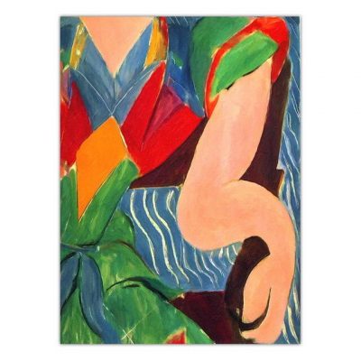 Canvas Printed Home Decor Watercolor Painting Wall Art Modular French Henri Matisse Girl Nordic Poster Pictures For Living Room