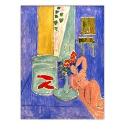 Canvas Printed Home Decor Watercolor Painting Wall Art Modular French Henri Matisse Girl Nordic Poster Pictures For Living Room