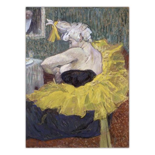 Home Decoration Print Canvas Art Wall Pictures for Living Room Oil Unframed Drawings Poster Paitings French Toulouse-Lautrec