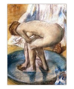 Home Decoration Print Canvas Art Wall Pictures for Living Room Poster Paitings French Edgar Degas Bathing girl 1