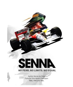 Car Racers F1 Ayrton Senna, Charles Leclerc, Kimi Raikkonen, Lando Norris, Lewis Hamilton, Max Verstappen, Michael Schumacher and Mika Hakkinen, Painting Printed on Canvas