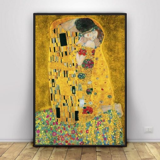 The Kiss by Gustav Klimt