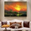 The Ninth Wave Painting by Ivan Aivazovsky Printed on Canvas