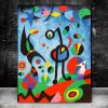 The Garden Painted 1925 by Joan Miro Printed on Canvas