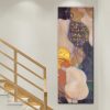 Goldfish Oil Painting by Gustav Klimt Printed on Canvas