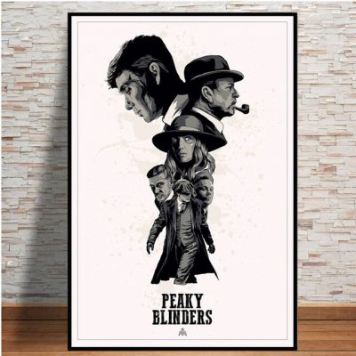 Peaky Blinders Season TV Series Canvas Painting Vintage Posters and Prints Cuadros Wall Art Pictures for Living Room Home Decor