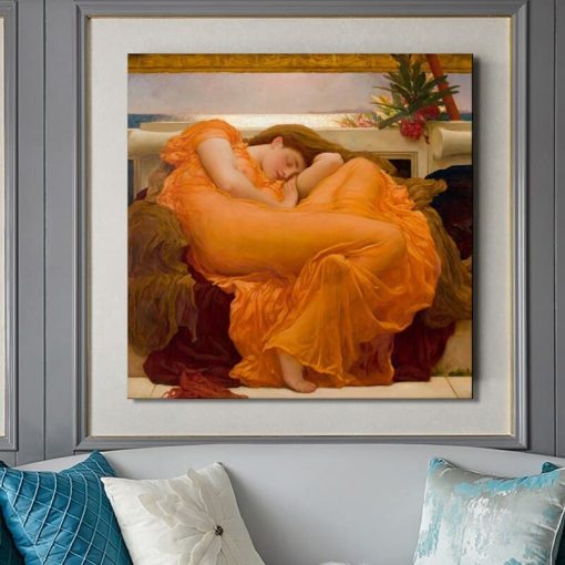 Flaming June by Frederic Leighton