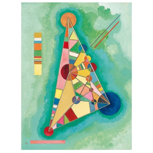 Artwork By Wassily Kandinsky Reproductions Paintings Printed on Canvas - Image 10