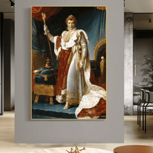 Oil Painting of Napoleon by François Gérard Printed on Canvas