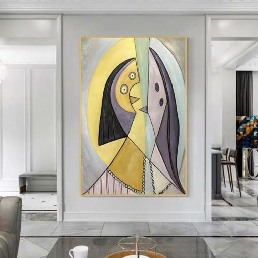 Pablo Picasso Reproduction Great Abstract Wall Art Paintings Printed on Canvas - Image 5