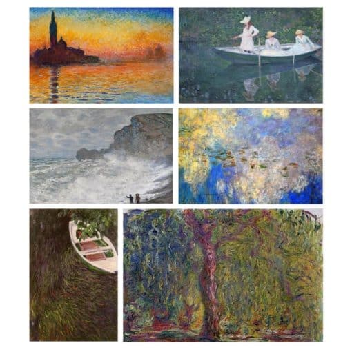 San Giorgio Maggiore at Dusk by Claude Monet Printed on Canvas