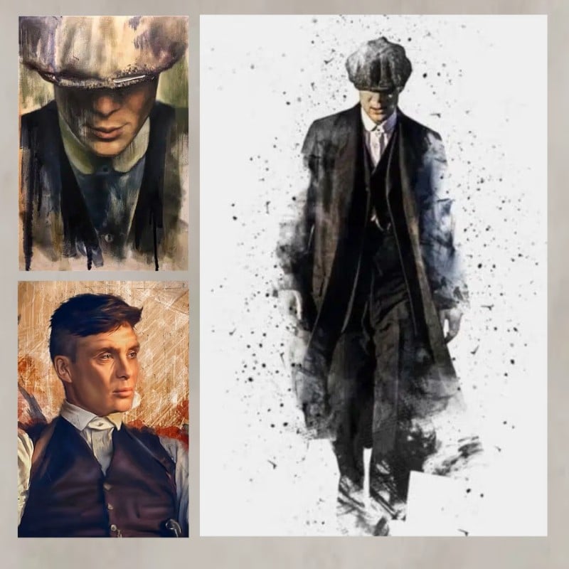 Tommy Shelby in Peaky Blinders