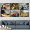 Wall Art Decoration Paintings by Pierre Auguste Renoir Printed on Canvas
