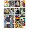 Wall Art Paintings by Henri de Toulouse-Lautrec Printed on Canvas