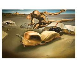 1100 Book Transforming Itself into a Nude Woman by Salvador Dali 1940