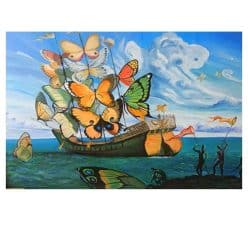 1105 Butterfly Ship by Vladimir Kush