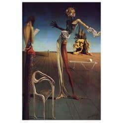 1109 Woman with a Head of Roses by Salvador Dali 1935