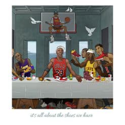 Basketball Players Last Supper 2