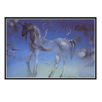 Salvador Dalí 1976 The Unicorn