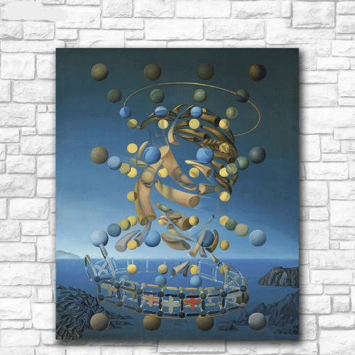 The Maximum Speed of Raphael's Madonna by Salvador Dali Printed on Canvas - Image 3