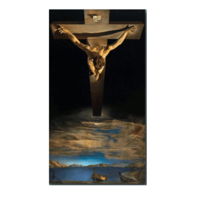 Christ of Saint John Of the Cross by Salvador Dalí 1951