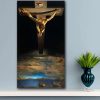 Christ of Saint John Of the Cross by Salvador Dalí Printed on Canvas