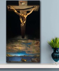 Christ of Saint John Of the Cross by Salvador Dalí Printed on Canvas