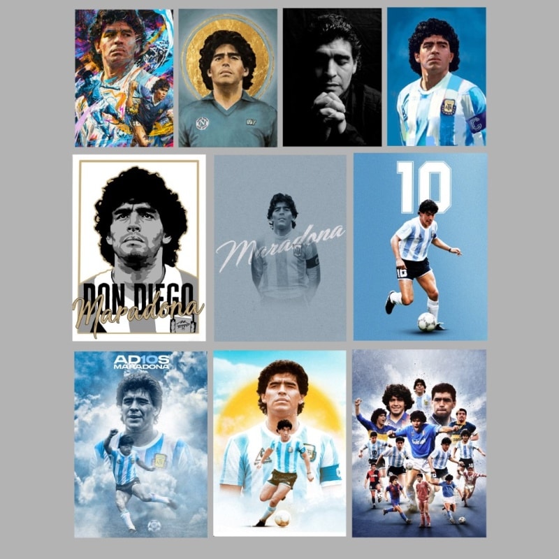 Diego Maradona Football Player