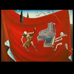 Music The Red Orchestra The Seven Art by Salvador Dali 1957