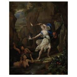 C Circe Punishes Glaucus by Turning Scylla into a Monster by Eglon van der Neer 1695